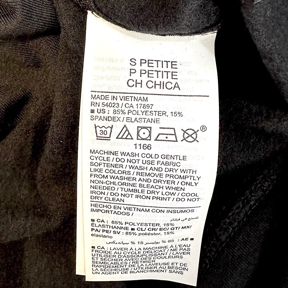 NWT Old Navy Extra High-Waisted CloudComfy Boot-Cut Leggings Black Jack Size SP - Picture 12 of 15